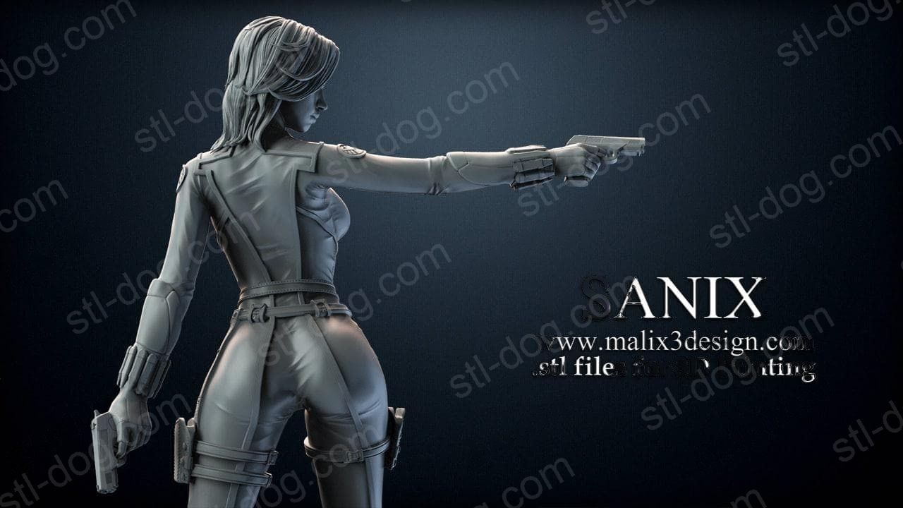 复联(Marvel) 黑寡妇(Black Widow) 3D打印图纸